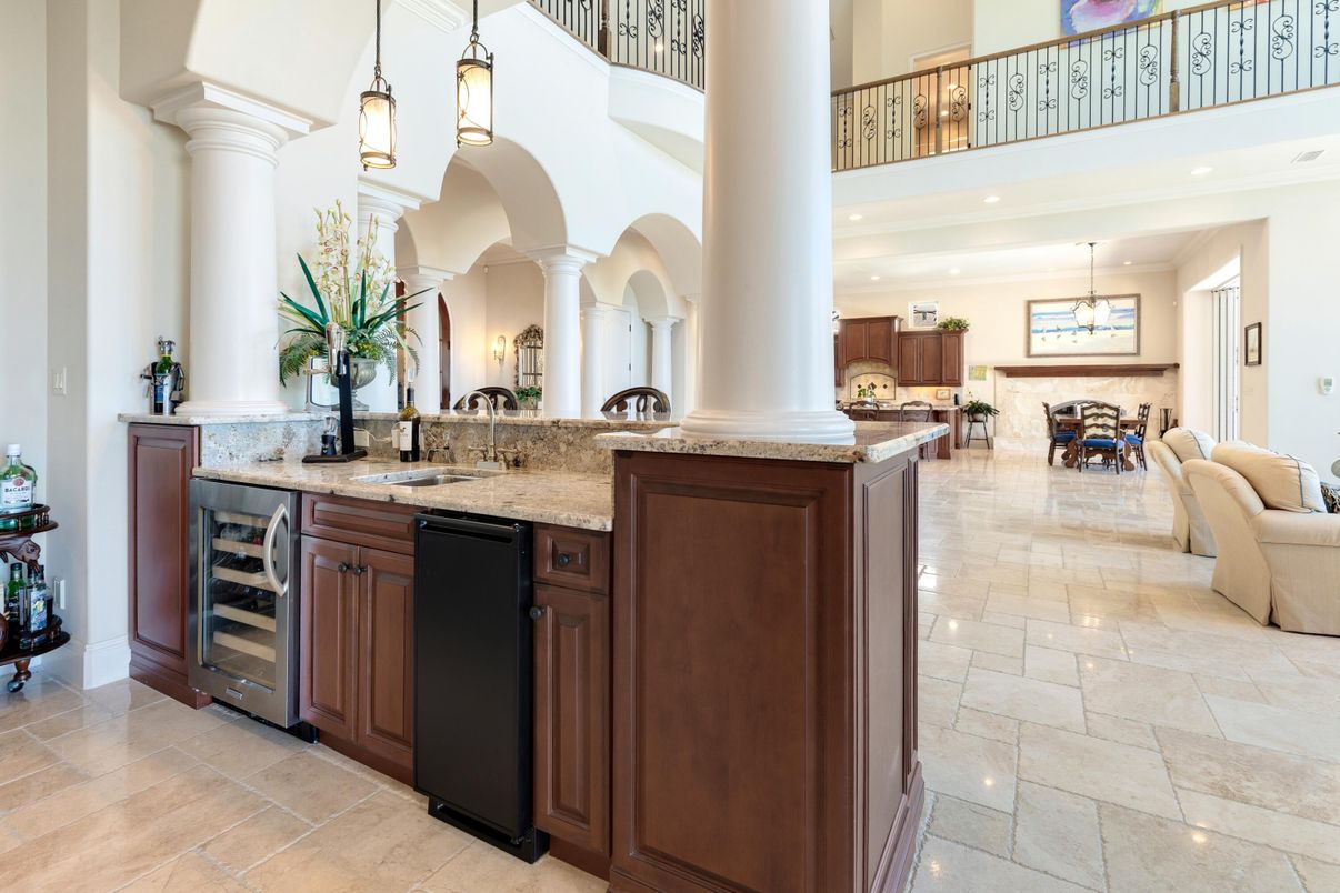 Dining room, Interior, Kitchen, Pendant Lights, Recessed Lighting
