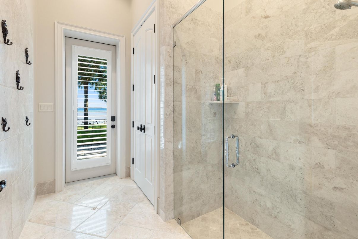 Bathroom, Glass Shower, Interior, Water