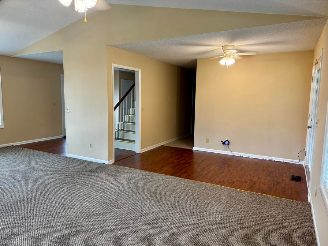 Empty room, Interior, Wood Texture Flooring