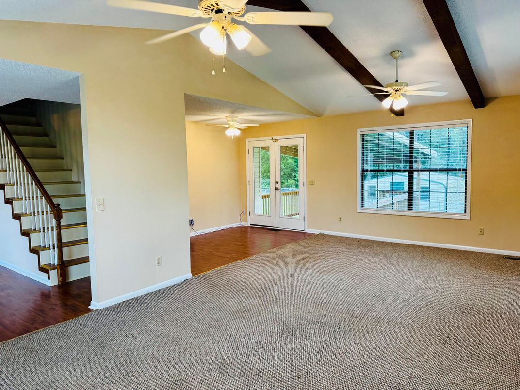 Empty room, Interior, Wood Texture Flooring