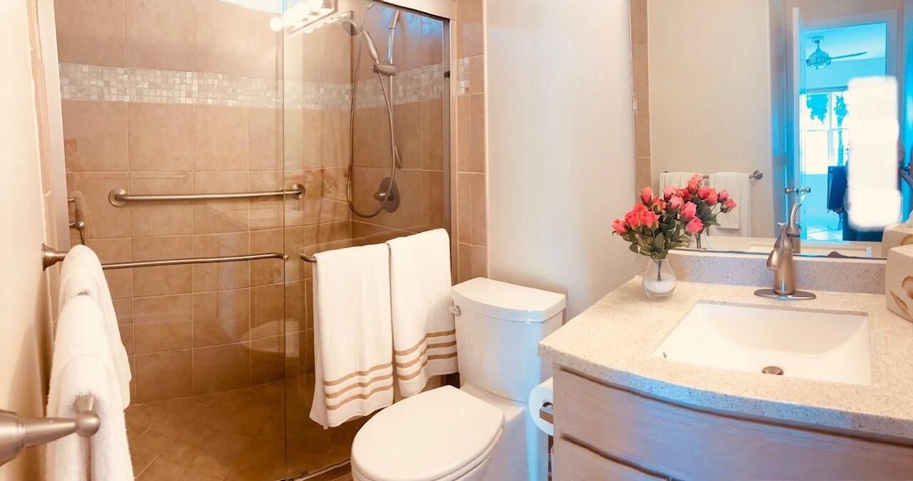 Bathroom, Glass Shower, Interior