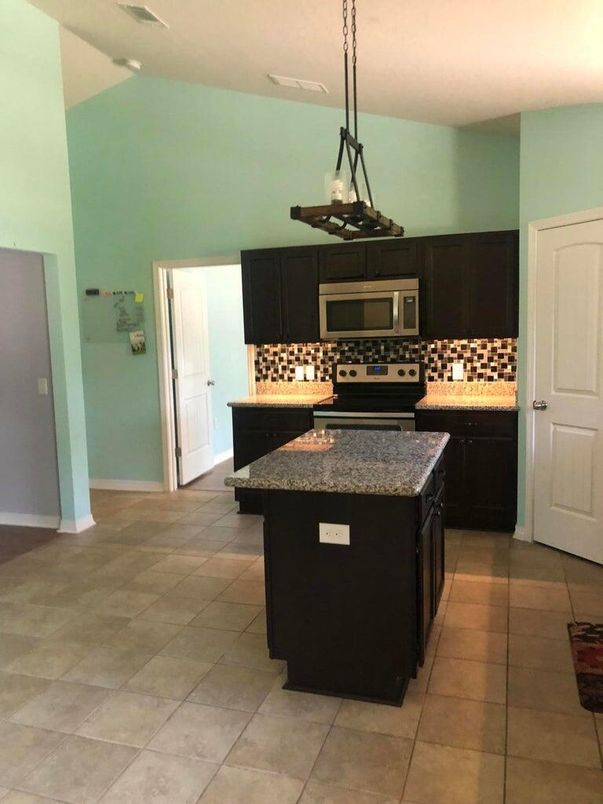 Interior, Kitchen, Pendant Lights, Stainless Steel Appliances