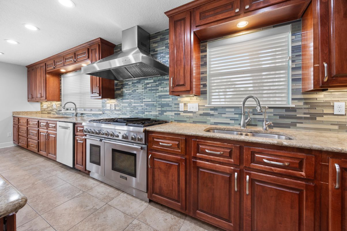 Interior, Kitchen, Recessed Lighting, Stainless Steel Appliances