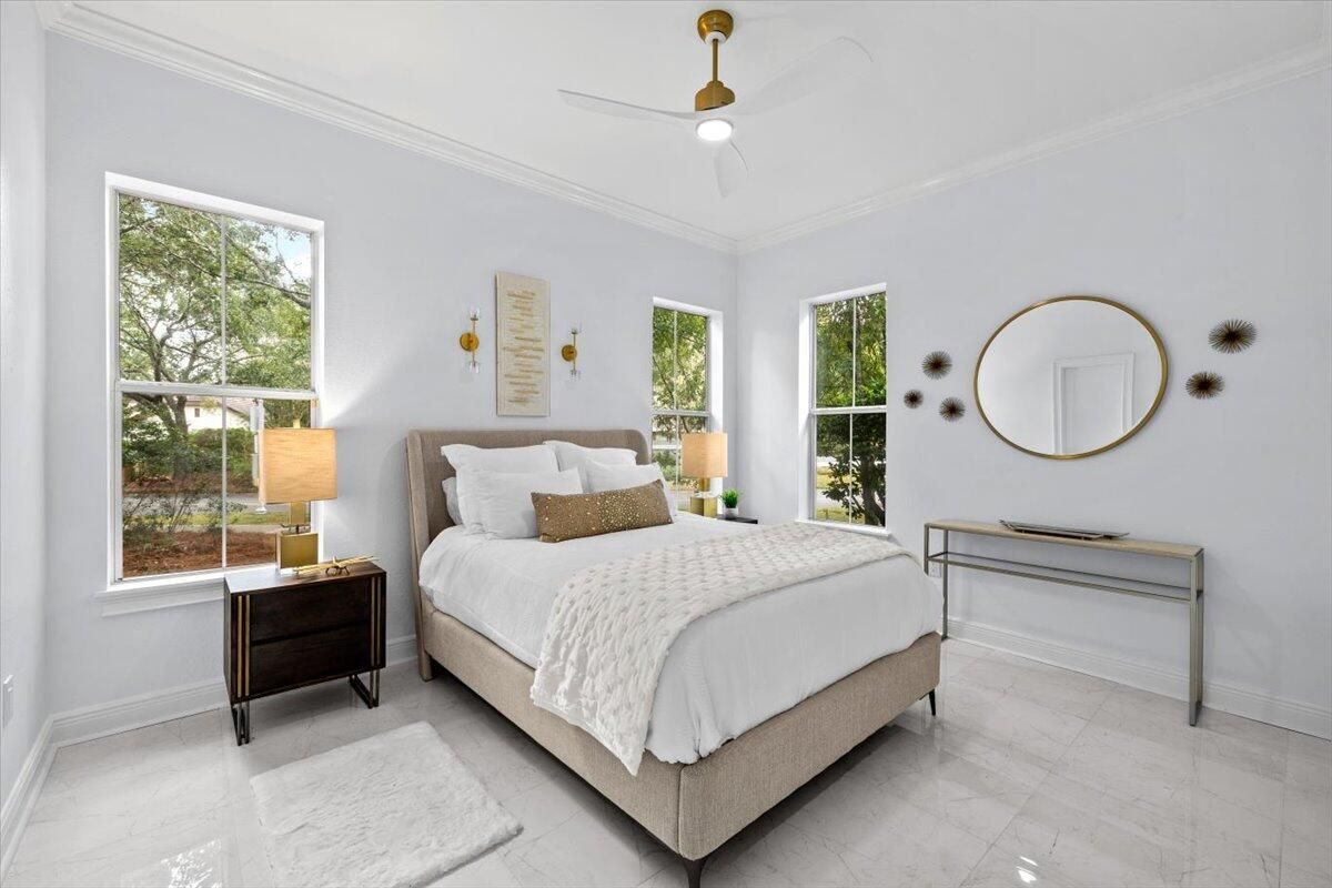 Bedroom, Interior, Marble