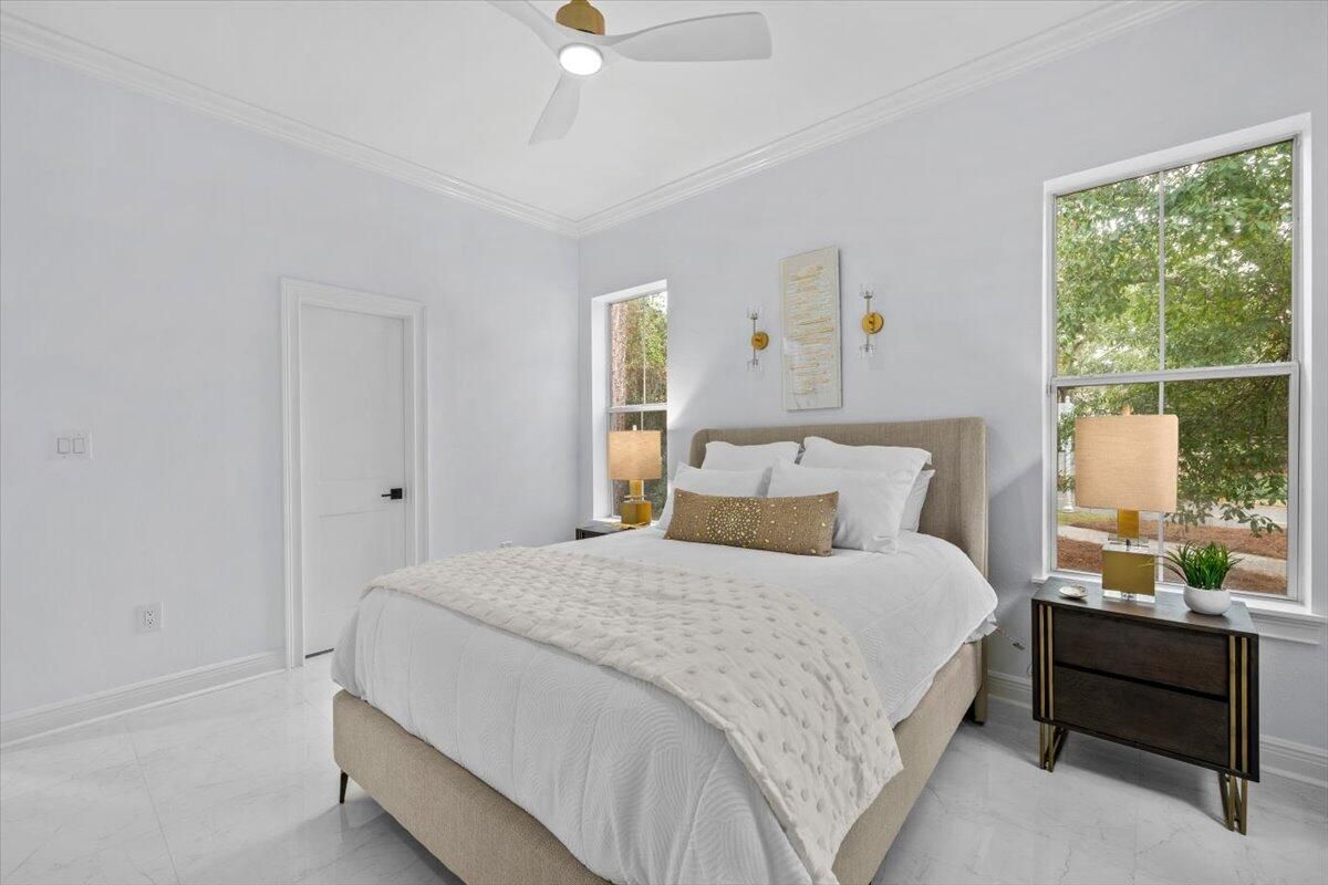 Bedroom, Interior, Marble