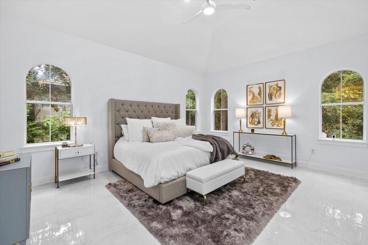 Bedroom, Interior, Marble