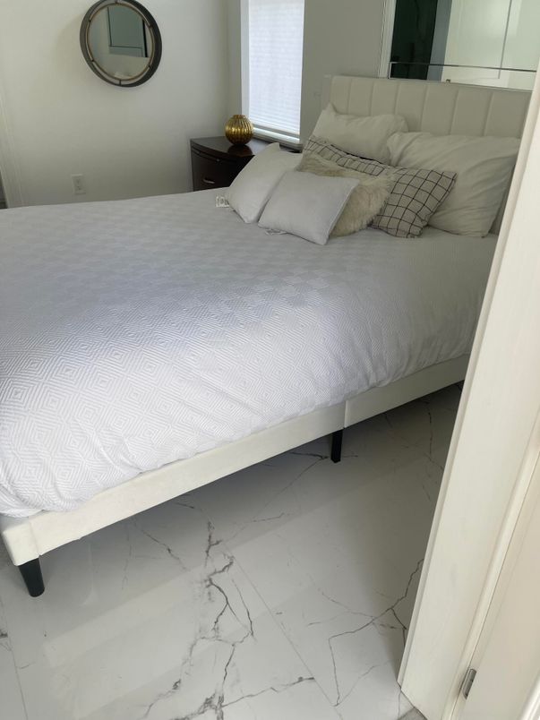 Bedroom, Interior, Marble