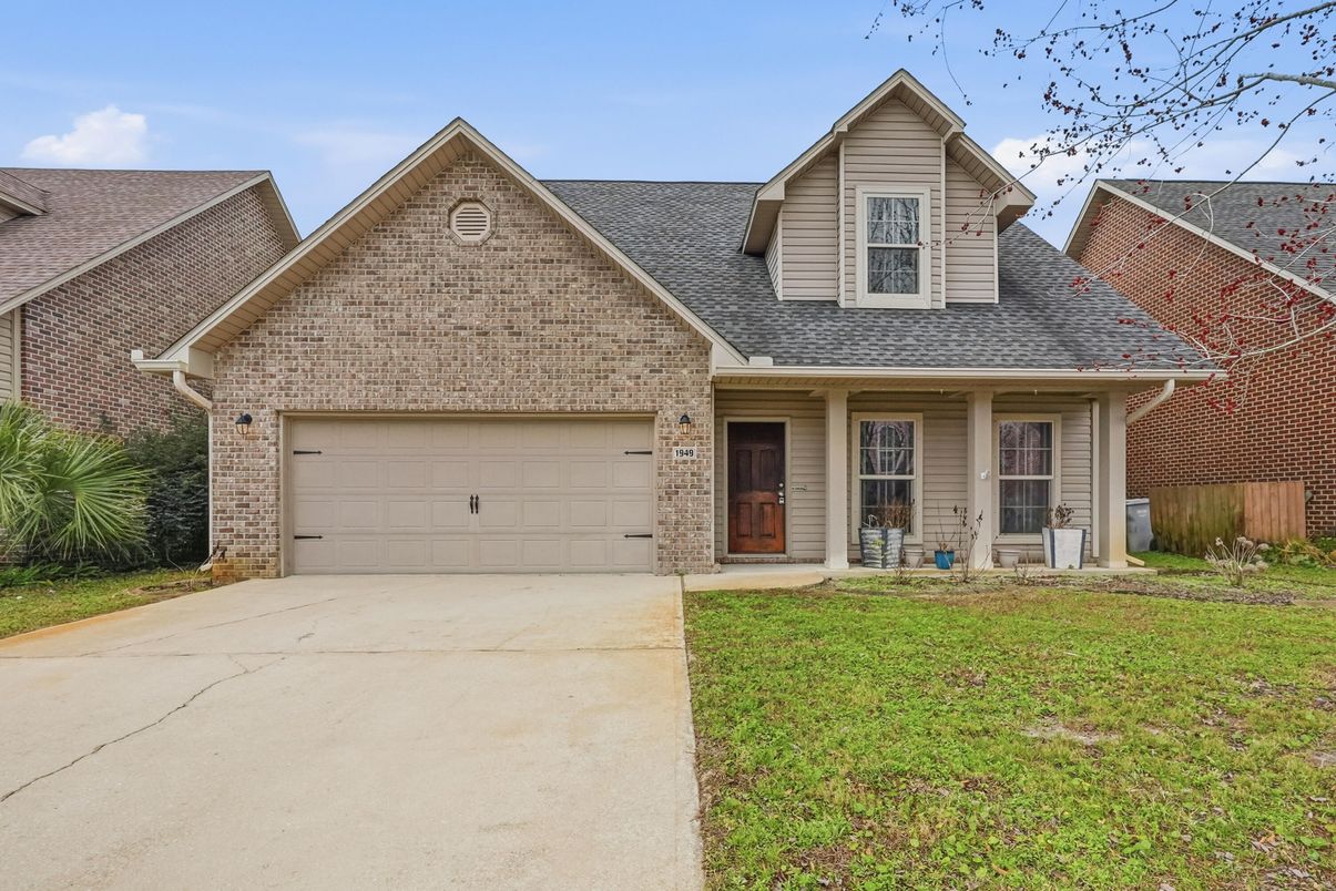 Attached, Exterior, Facade, Brick Facade, Brick Traditional