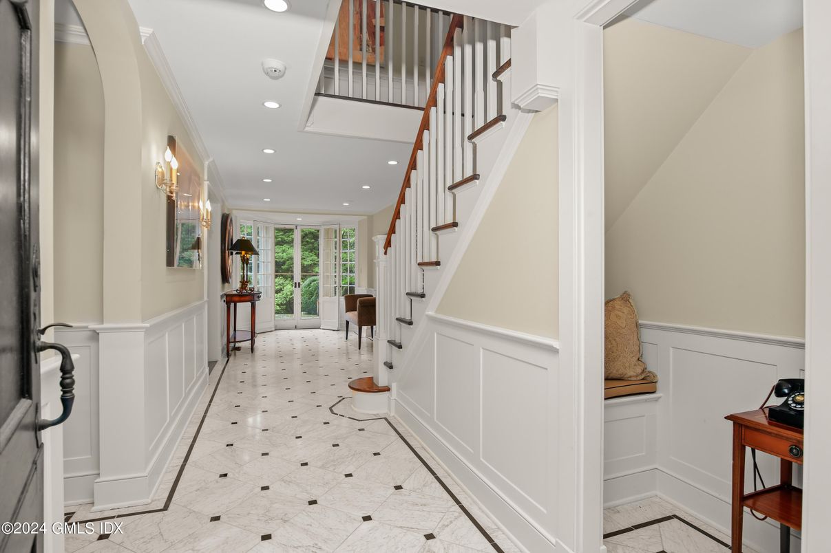 Interior, Marble, Recessed Lighting