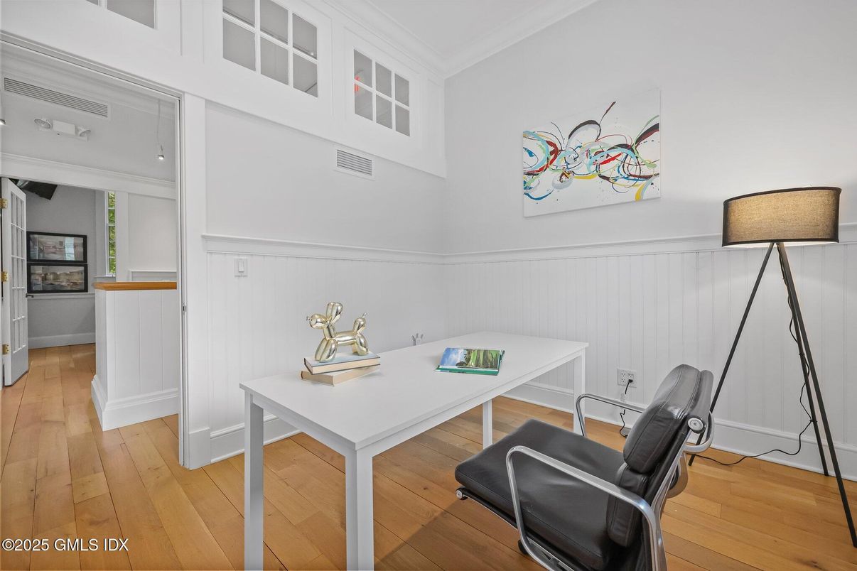 Home Office, Interior, Wood Texture Flooring