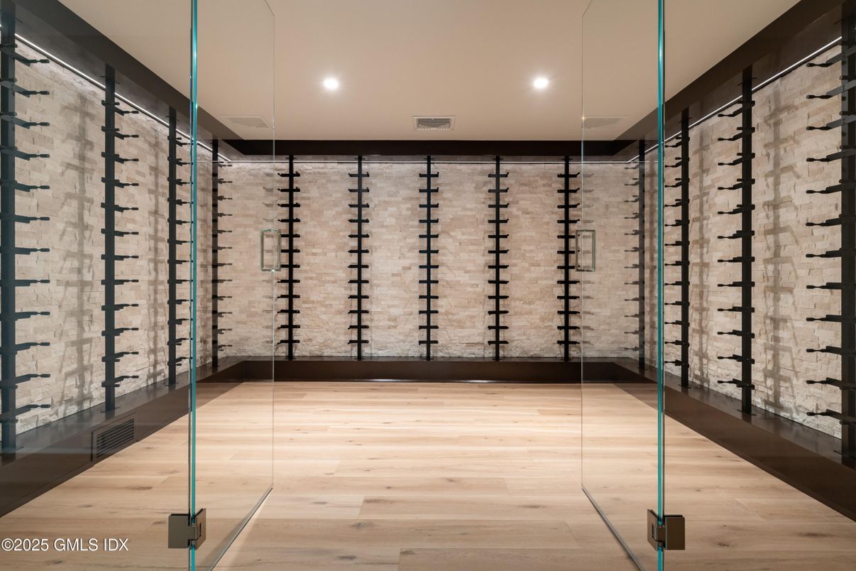 Interior, Recessed Lighting, Wine Storage, Wood Texture Flooring