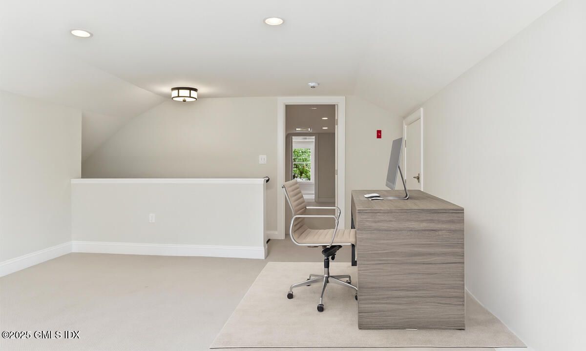 Home Office, Interior, Recessed Lighting