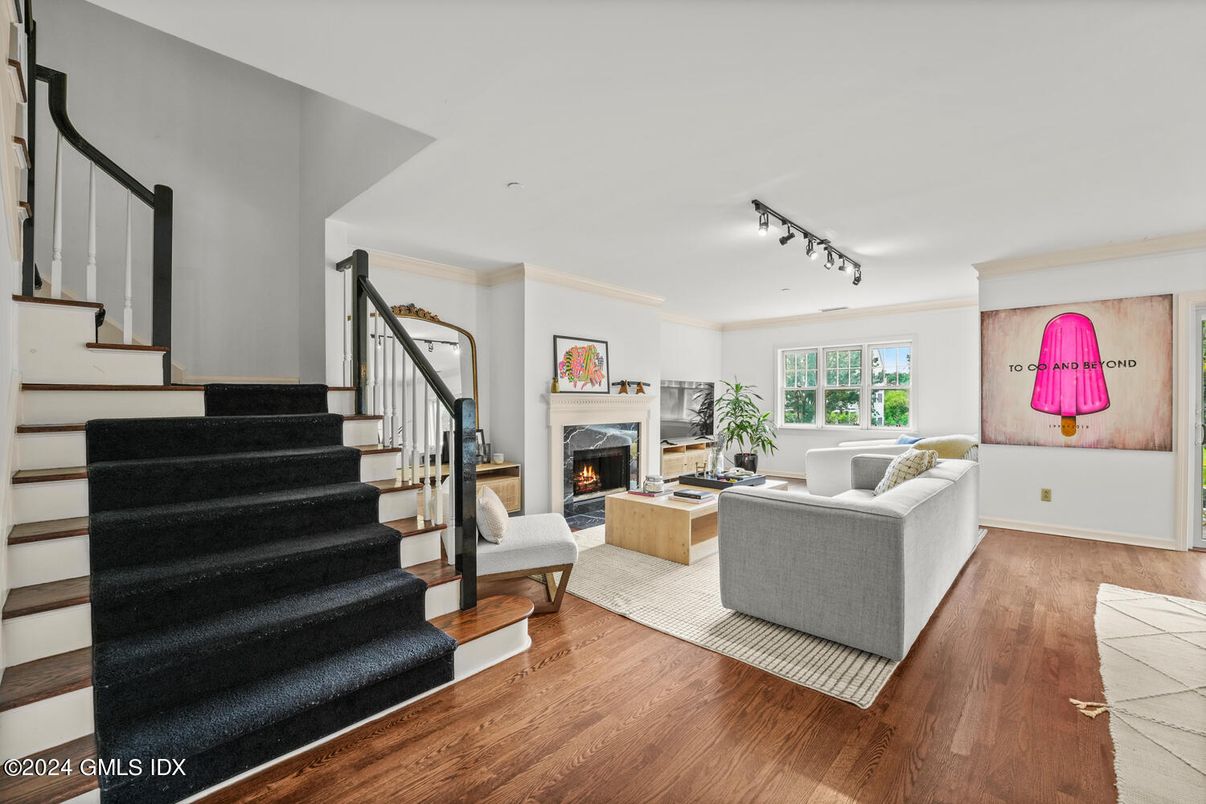 Fireplace, Interior, Living room, Wood Texture Flooring