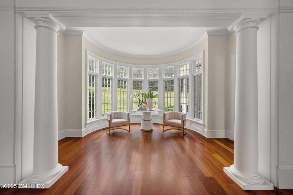 Interior, Sun Room, Wood Texture Flooring