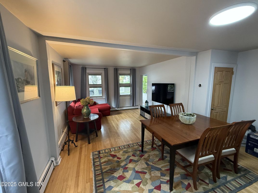 Dining room, Interior, Wood Texture Flooring
