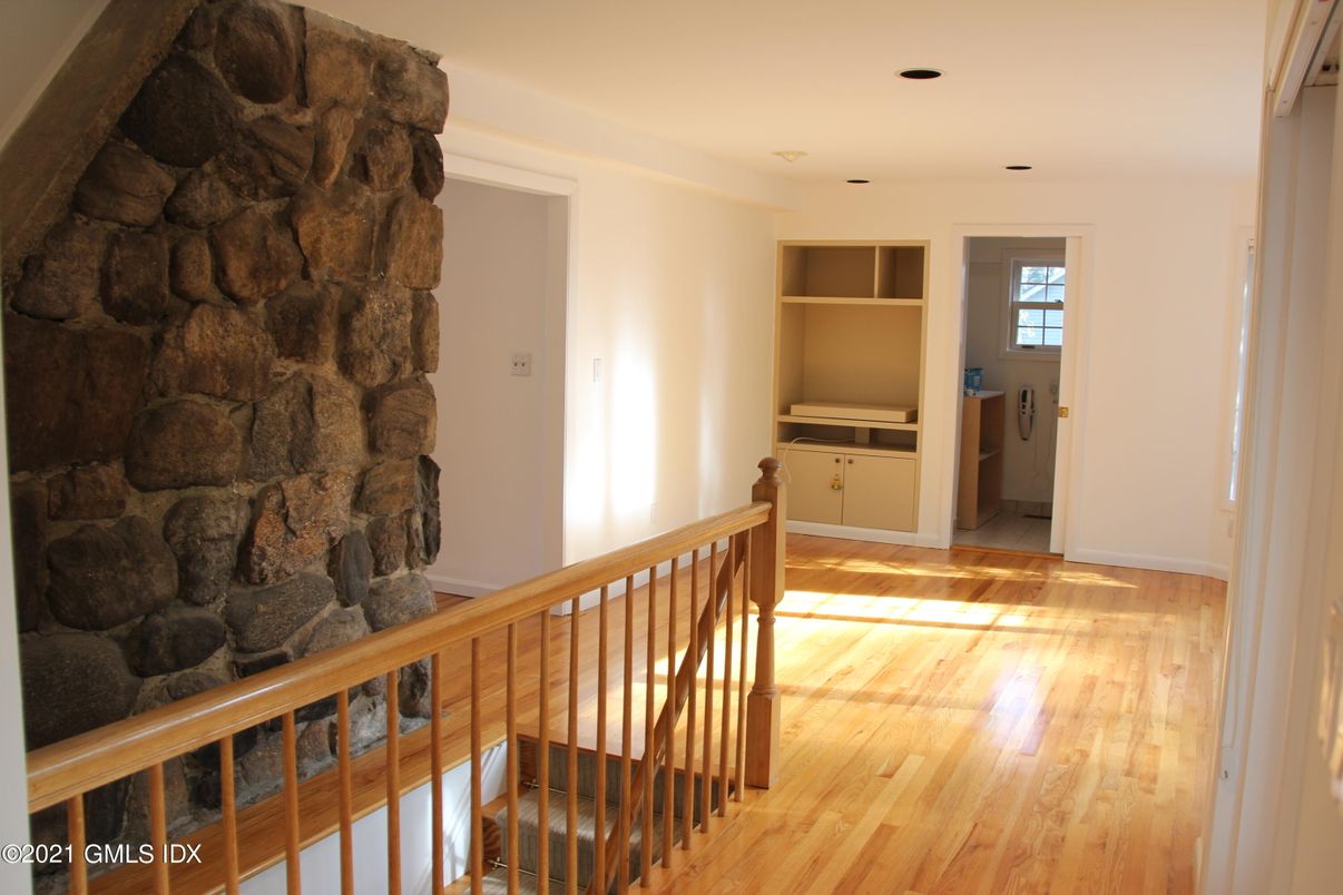 Interior, Stone Walls, Wood Texture Flooring