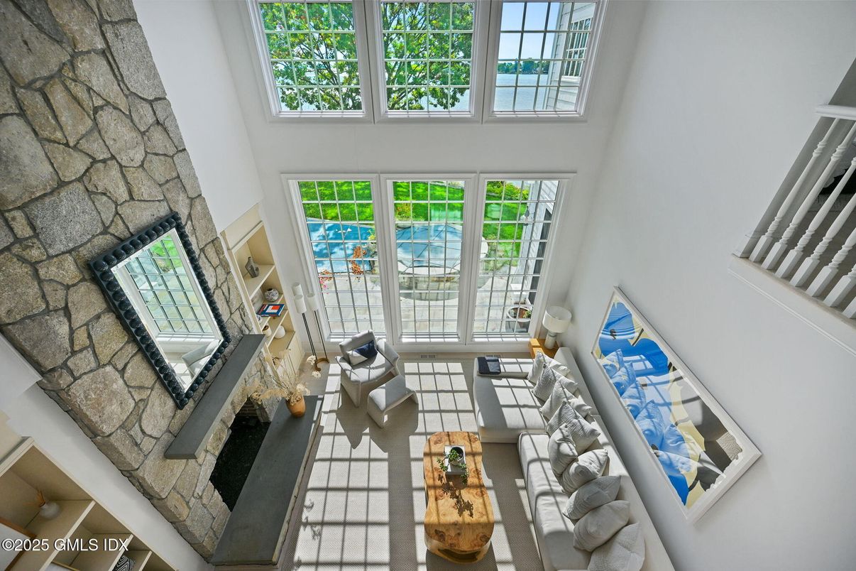 Fireplace, Interior, Living room, Stone Walls