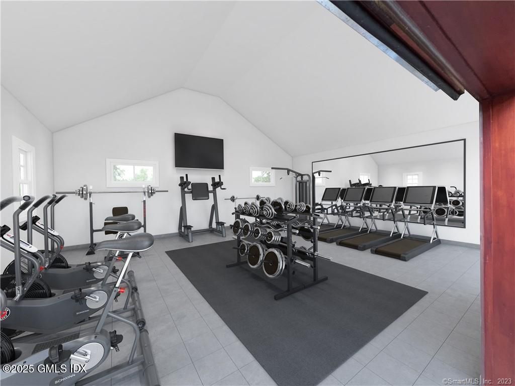 Fitness Equipment, Gym, Interior