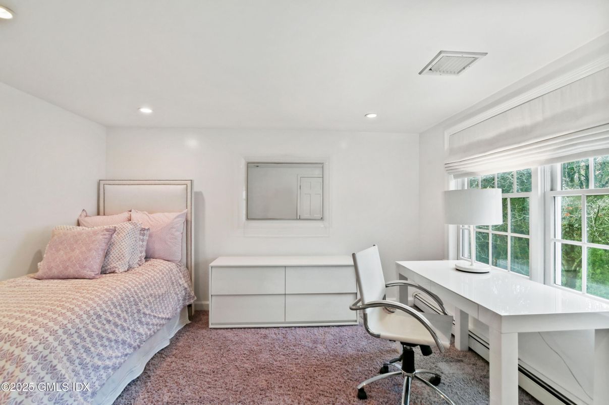 Bedroom, Home Office, Interior, Recessed Lighting