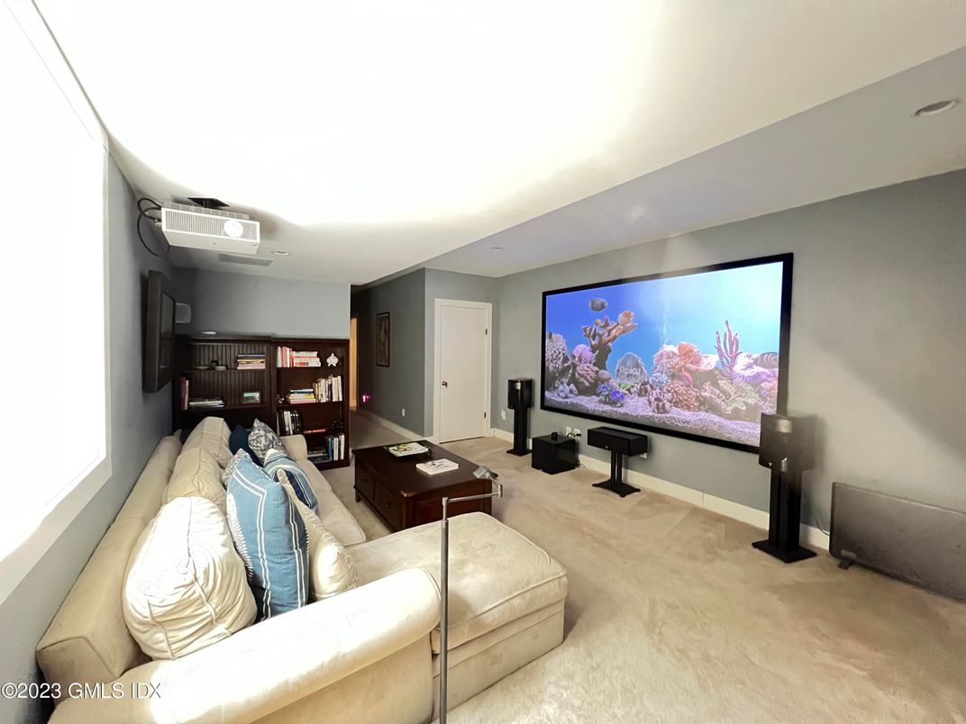 Interior, Living room, Projection Screen