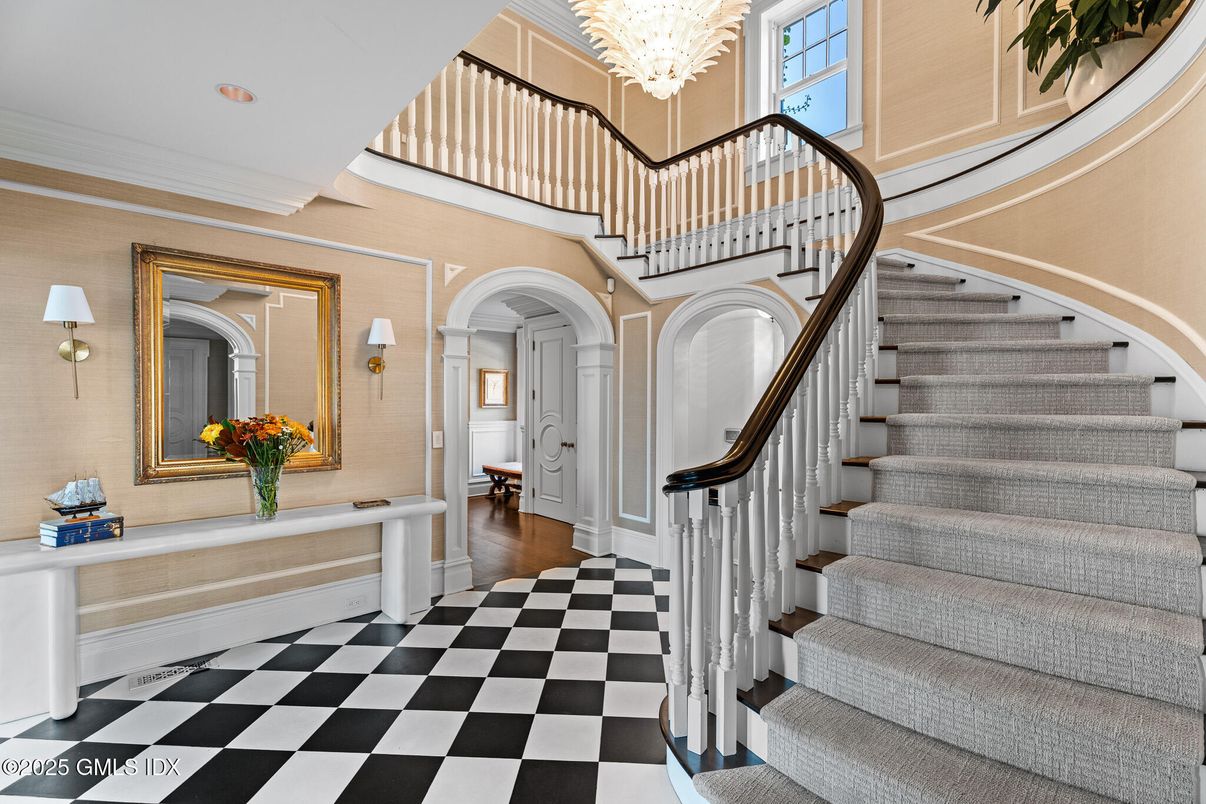 Chandelier, Interior, Recessed Lighting, Wood Texture Flooring