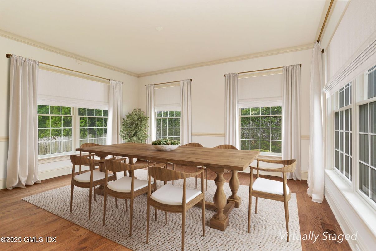 Dining room, Interior, Wood Texture Flooring