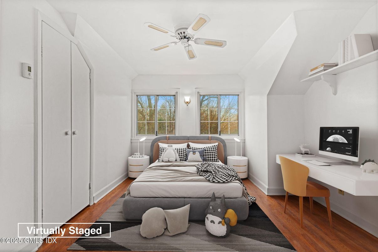 Bedroom, Home Office, Interior, Wood Texture Flooring