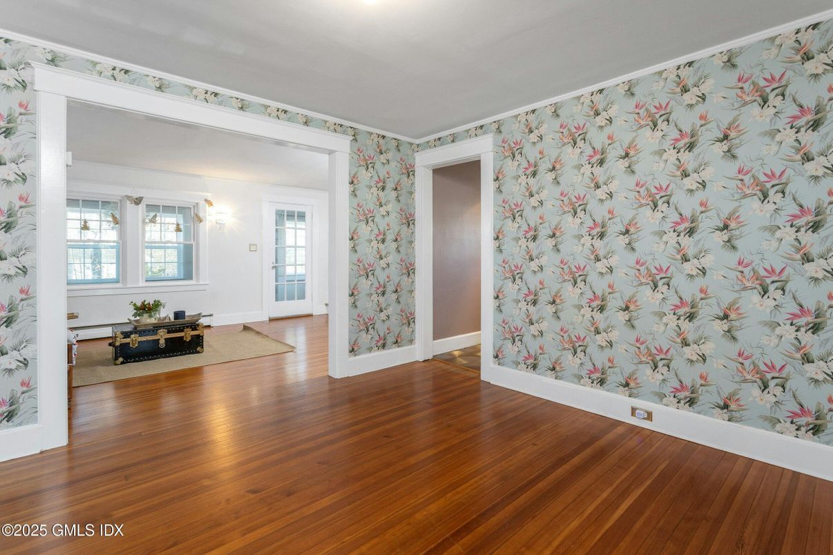 Empty room, Interior, Wood Texture Flooring