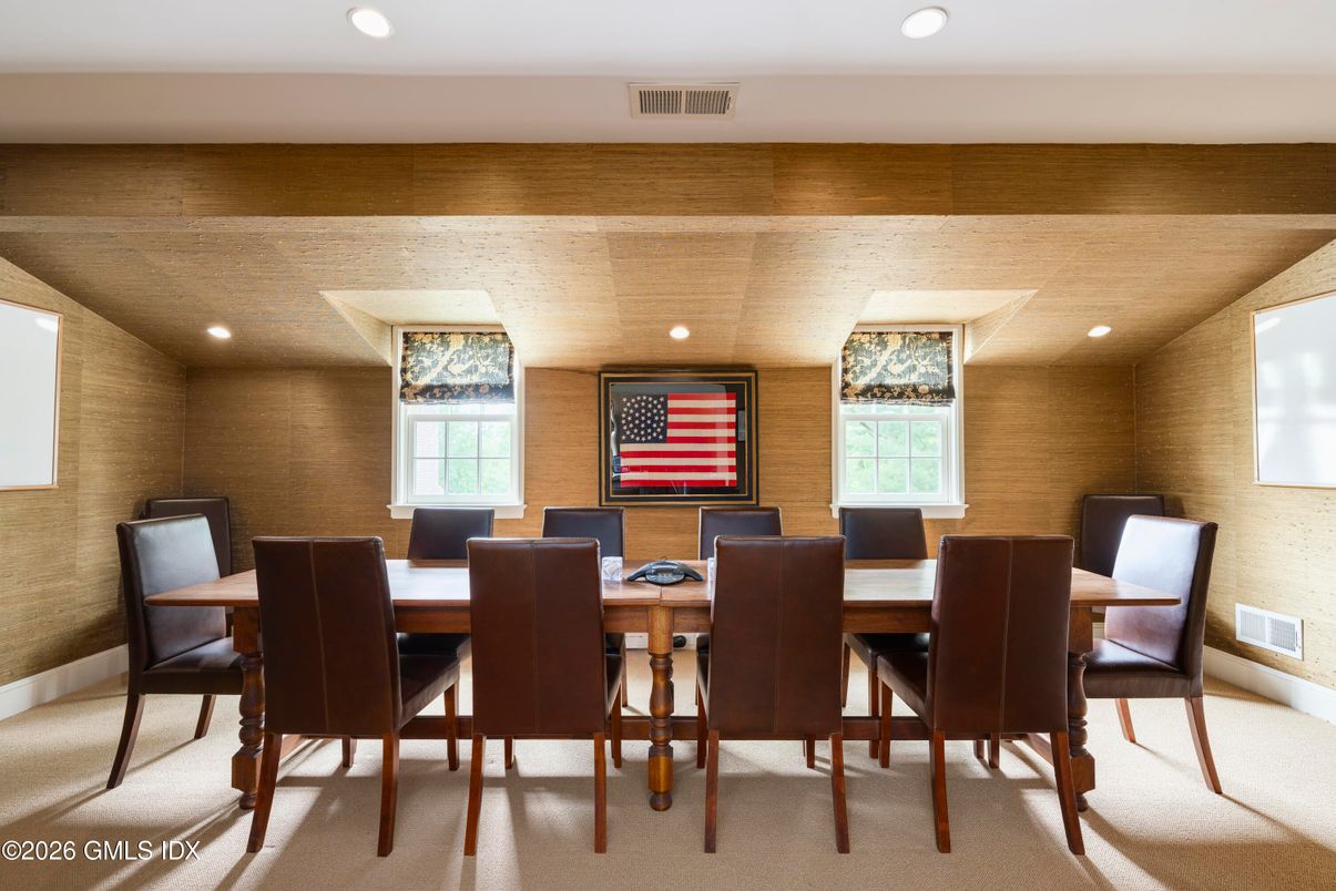 Dining room, Interior, Recessed Lighting