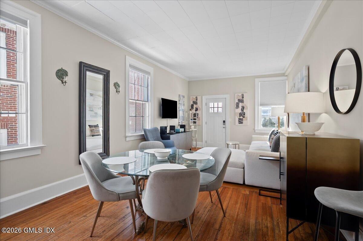 Dining room, Interior, Living room, Wood Texture Flooring