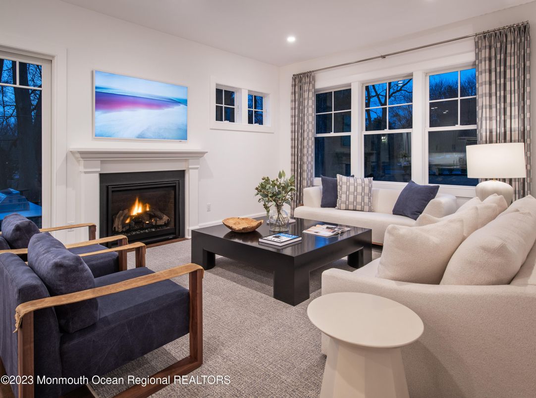 Fireplace, Interior, Living room, Recessed Lighting