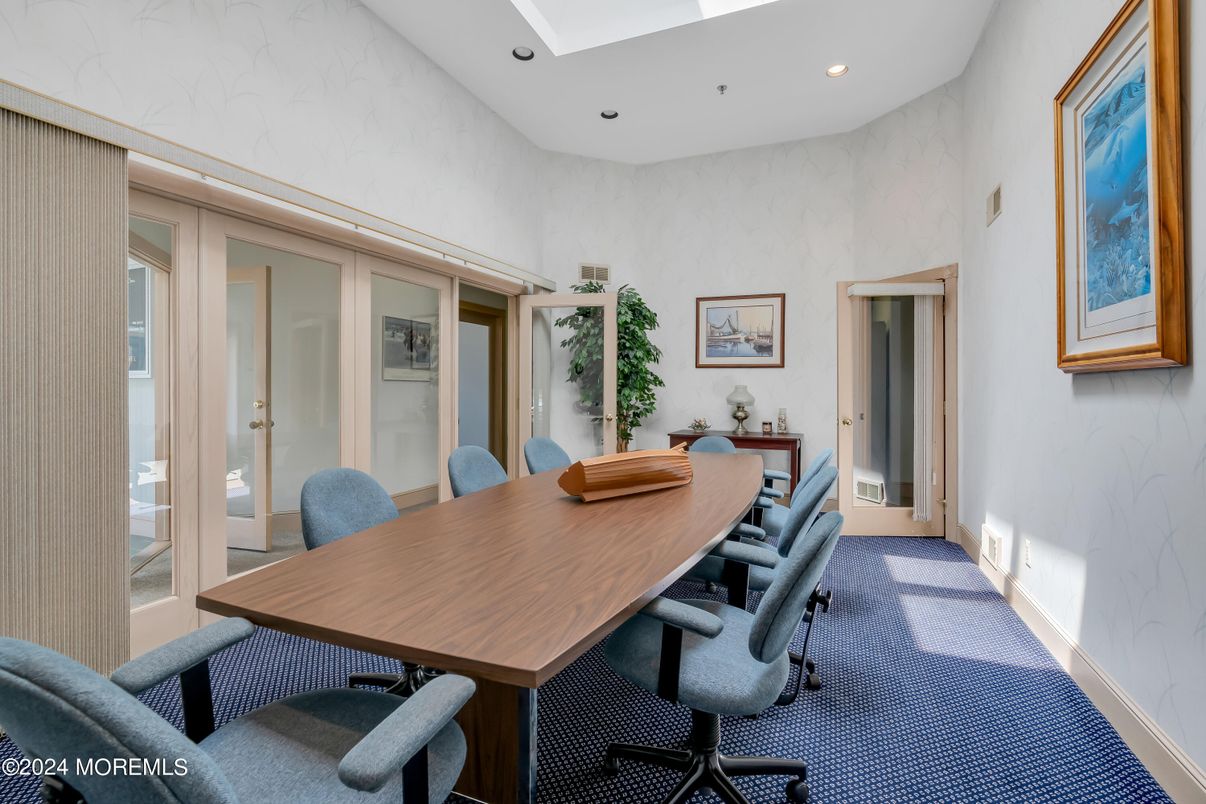 Home Office, Interior, Recessed Lighting