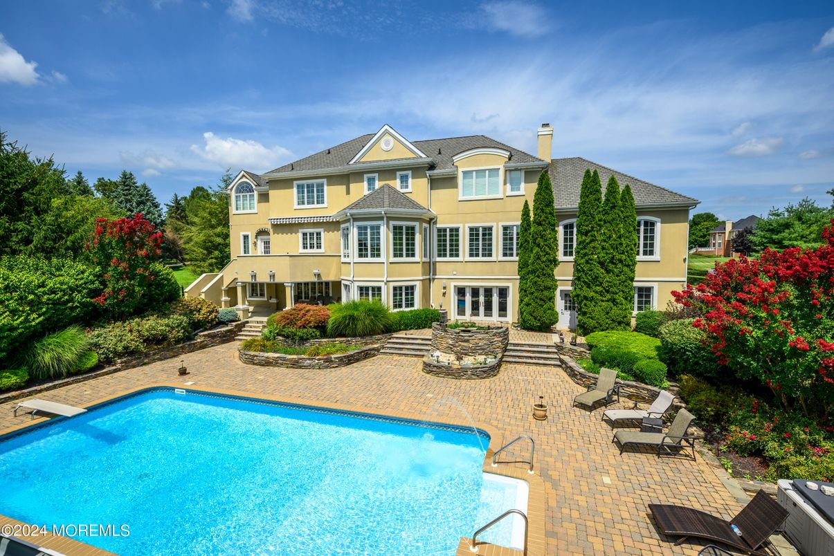 Exterior, Facade, Pool, French Provincial