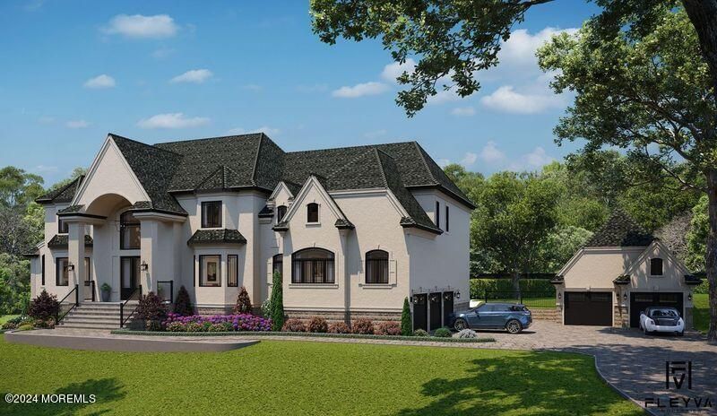 Detached Garage, Exterior, Facade, French Provincial