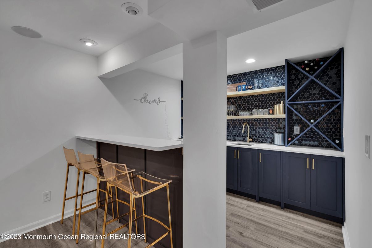 Interior, Recessed Lighting, Wine Storage, Wood Texture Flooring