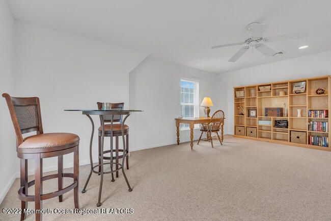 Home Office, Interior, Recessed Lighting