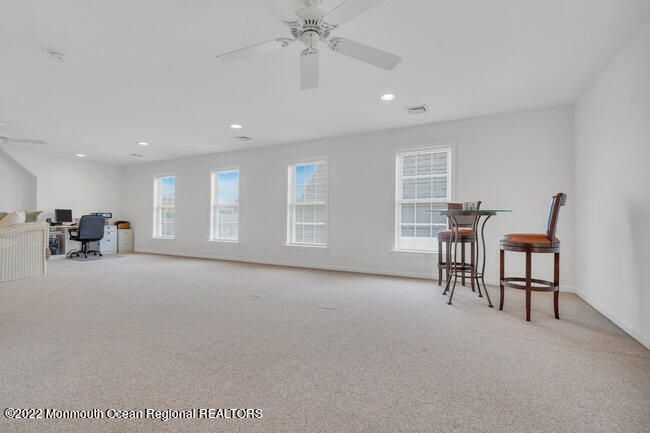 Home Office, Interior, Recessed Lighting
