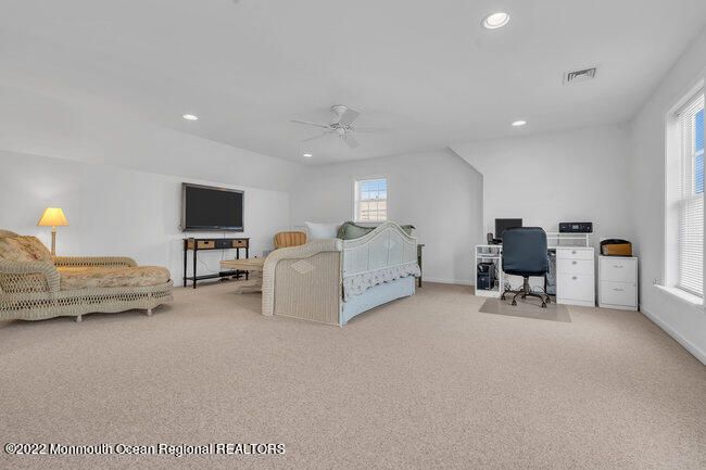 Home Office, Interior, Recessed Lighting