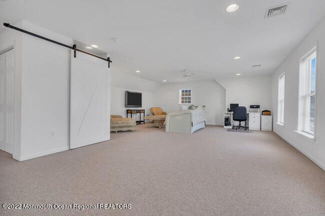 Home Office, Interior, Recessed Lighting