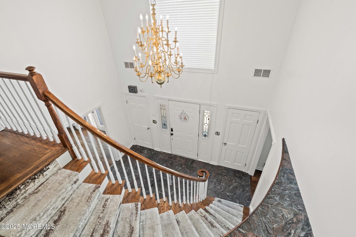 Chandelier, Interior