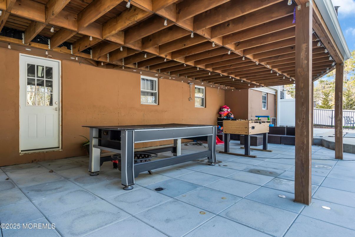 Exterior, Game Room