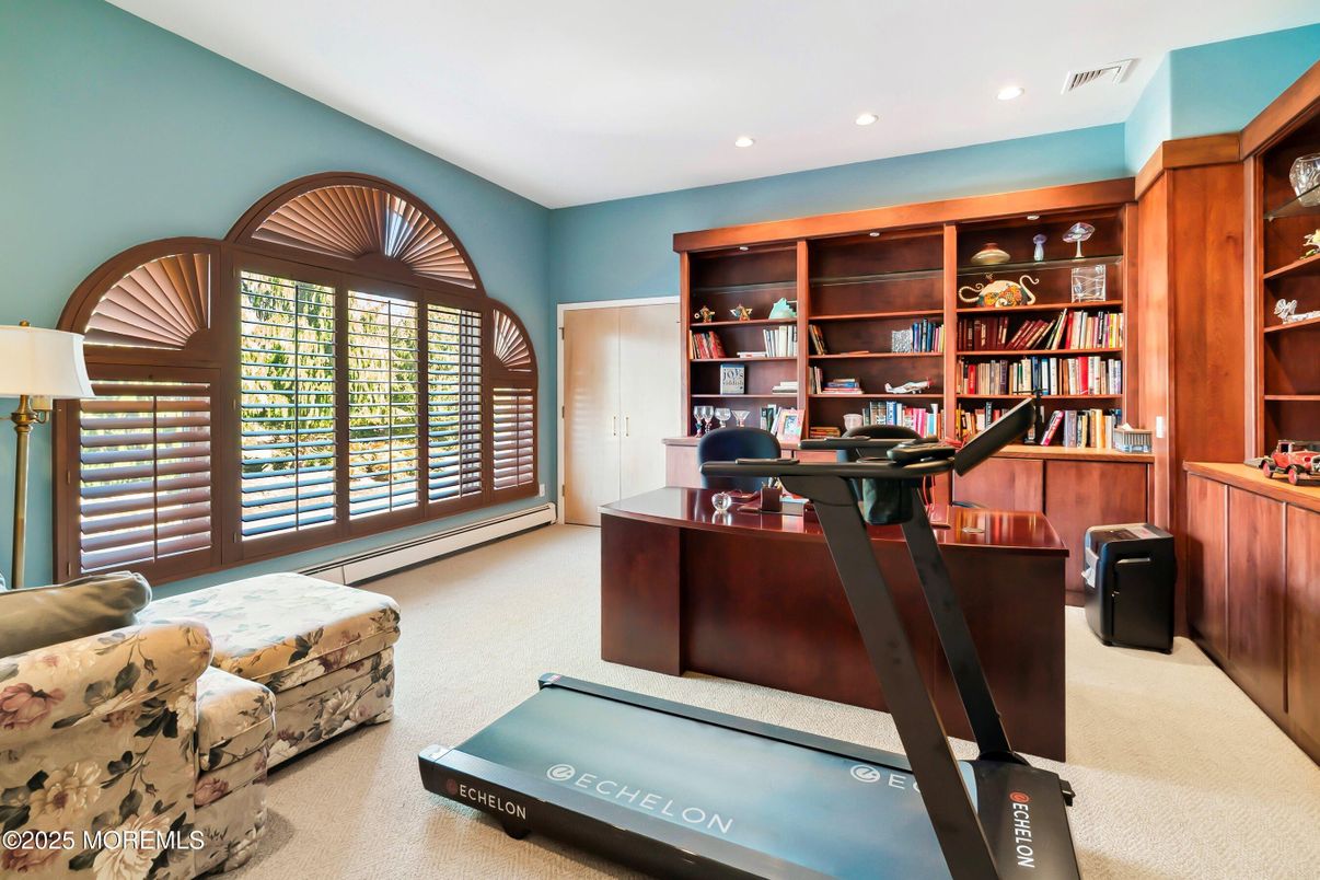 Home Office, Interior, Recessed Lighting