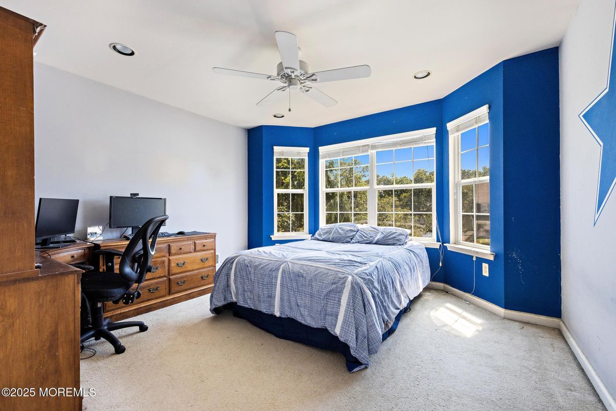 Bedroom, Home Office, Interior, Recessed Lighting