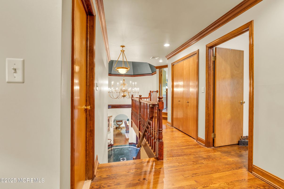 Chandelier, Interior, Recessed Lighting, Wood Texture Flooring