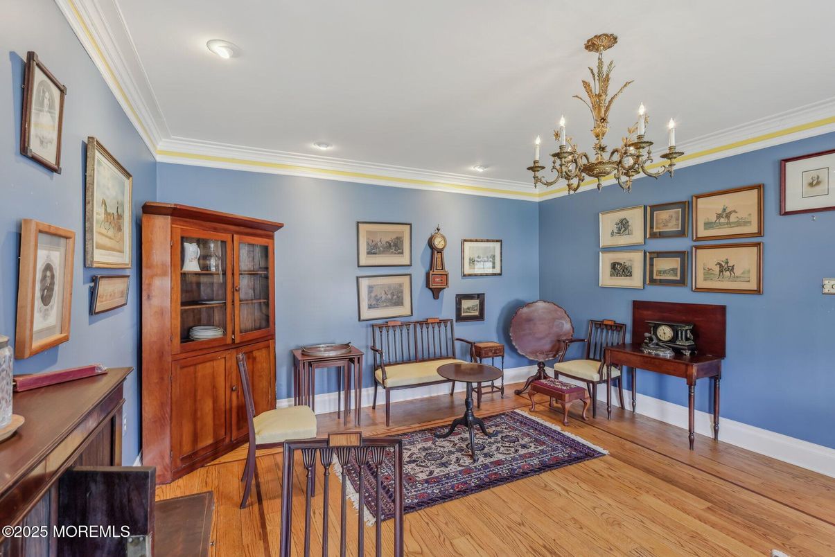 Chandelier, Interior, Recessed Lighting, Wood Texture Flooring