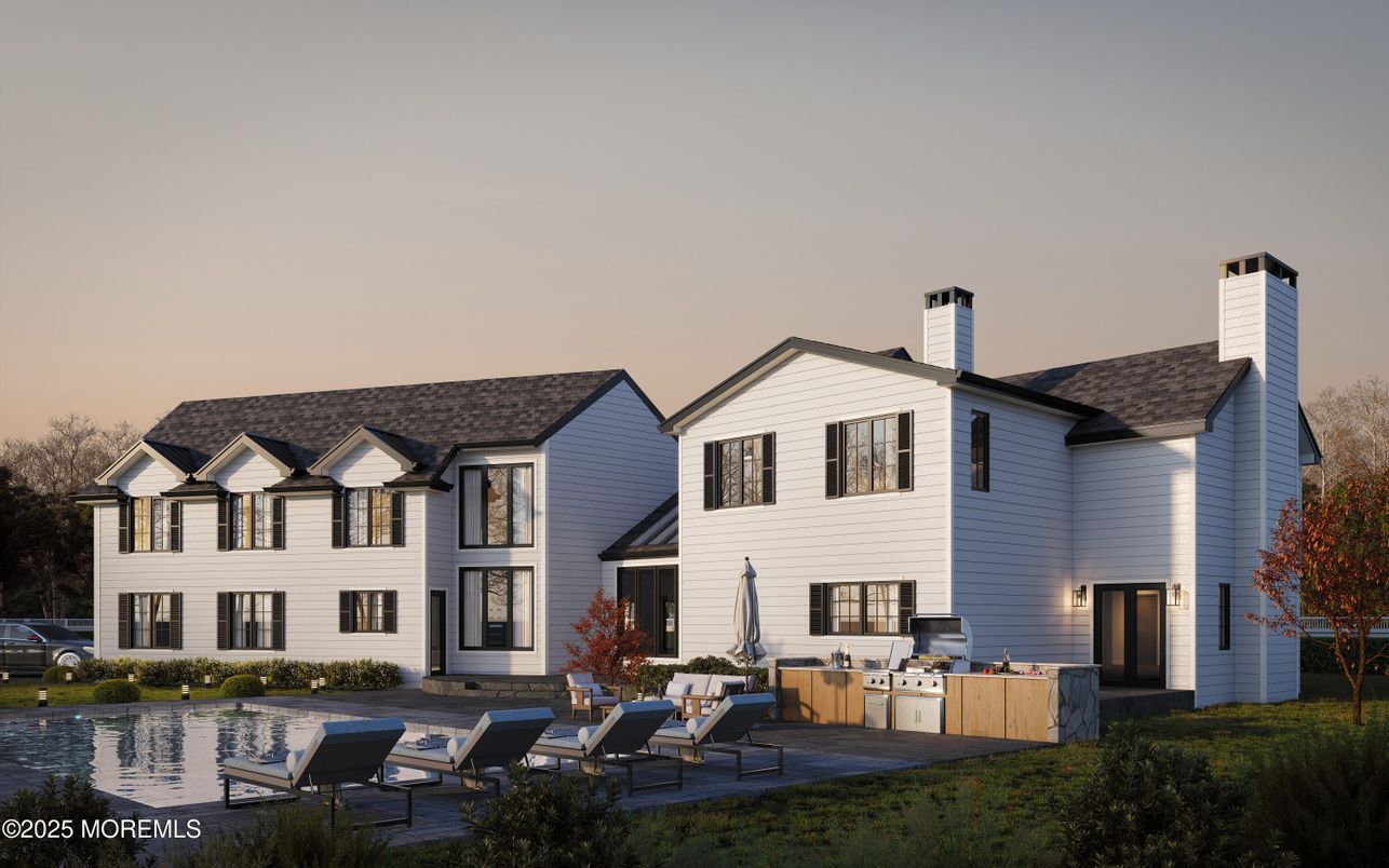 Backyard, Exterior, Facade, Farmhouse