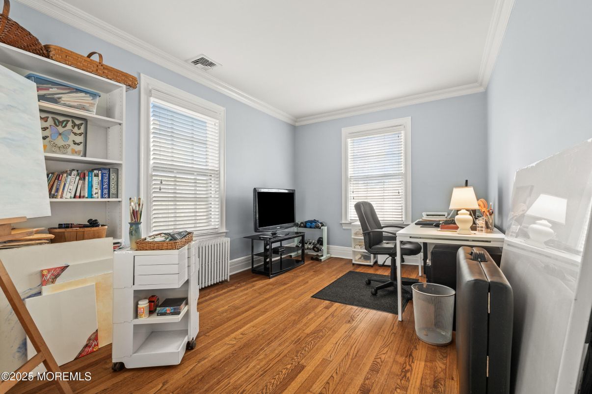 Home Office, Interior, Wood Texture Flooring