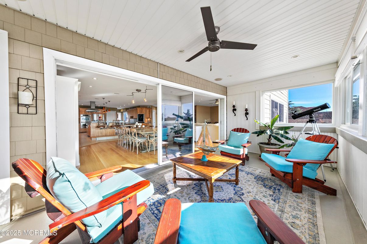 Interior, Kitchen, Living room, Recessed Lighting, Stainless Steel Appliances, Wood Texture Flooring