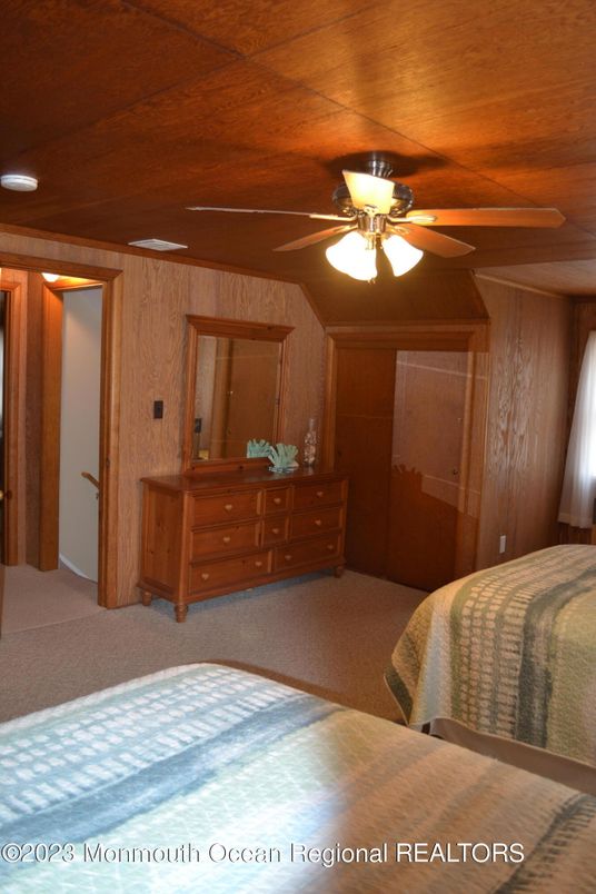 Bedroom, Interior, Wooden Ceilings, Wooden Walls