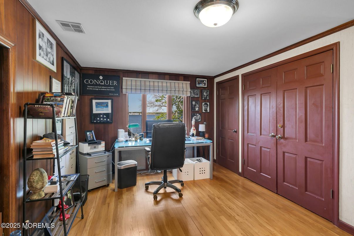 Home Office, Interior, Wood Texture Flooring